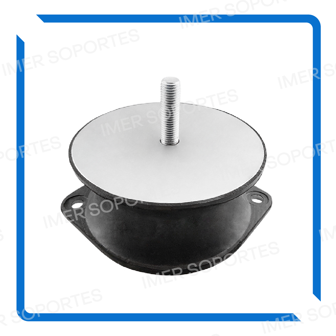 1600D. Almohadilla de goma para tambor de maquina compactador alternativo a Ingersoll Rand