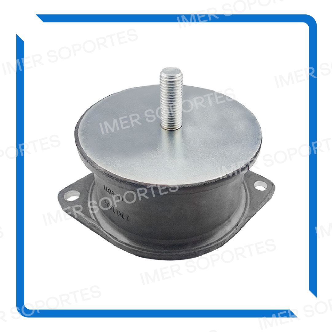 4911. Almohadilla de goma para tambor de maquina compactador alternativo a Bomag BW 211/212