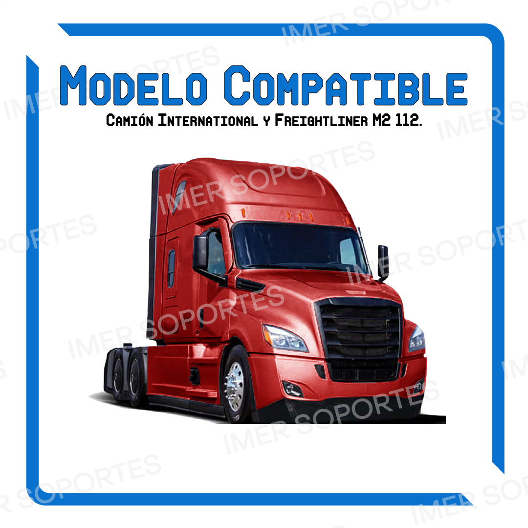 7607. Buje de muelle alternativo a Camión International, Freightliner