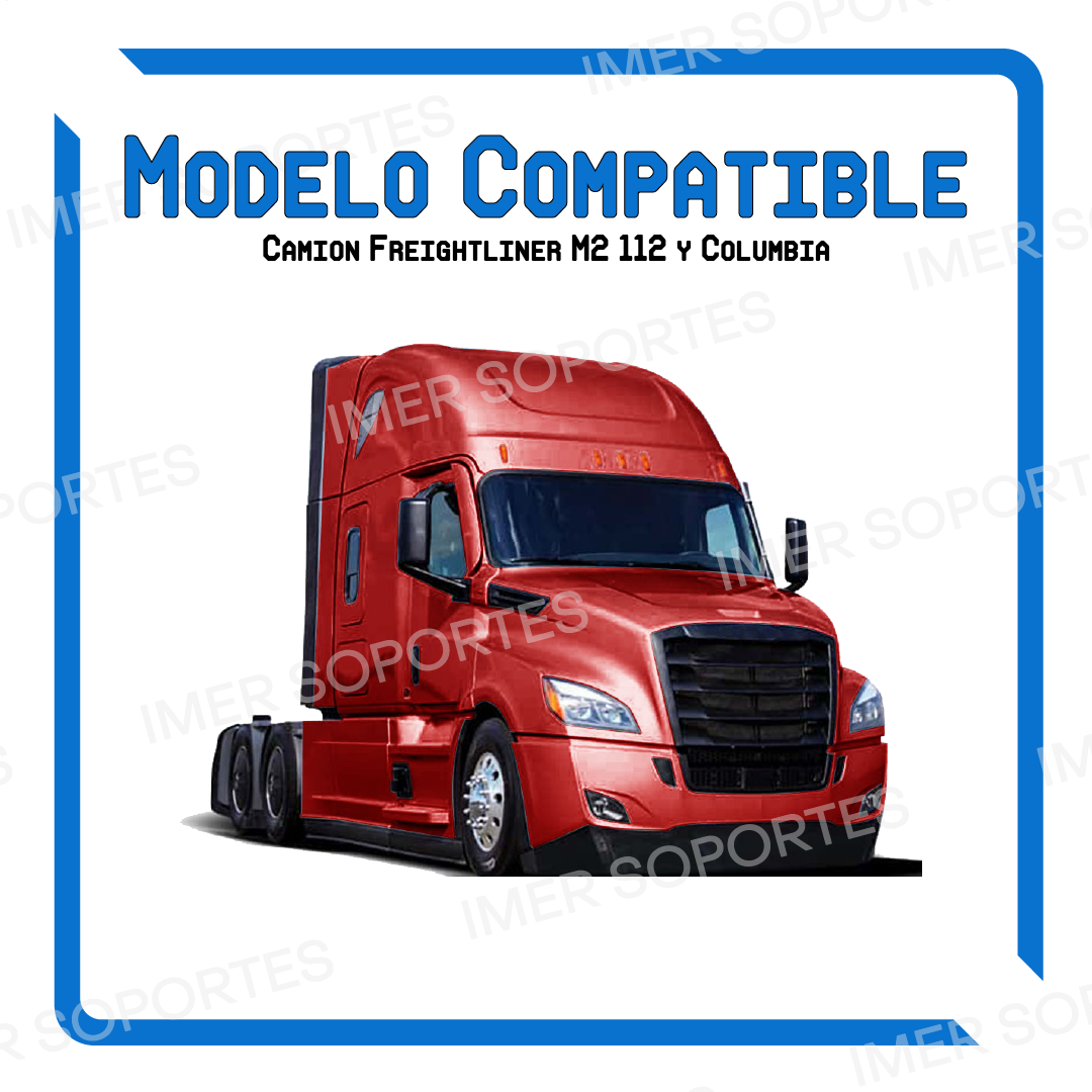 5521. Soporte de motor posterior excentrico alternativo a Freightliner M2 y Columbia.