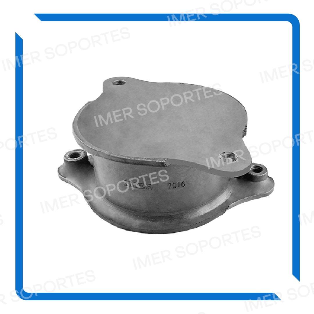 7916. Almohadilla de goma para tambor de maquina compactador alternativo a Hamm 3410/3411