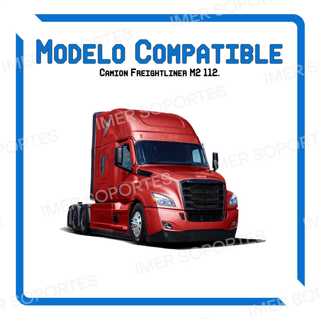 8284. Soporte de Capot izquierdo Alternativo/ aislador de campana - modelo M2 112